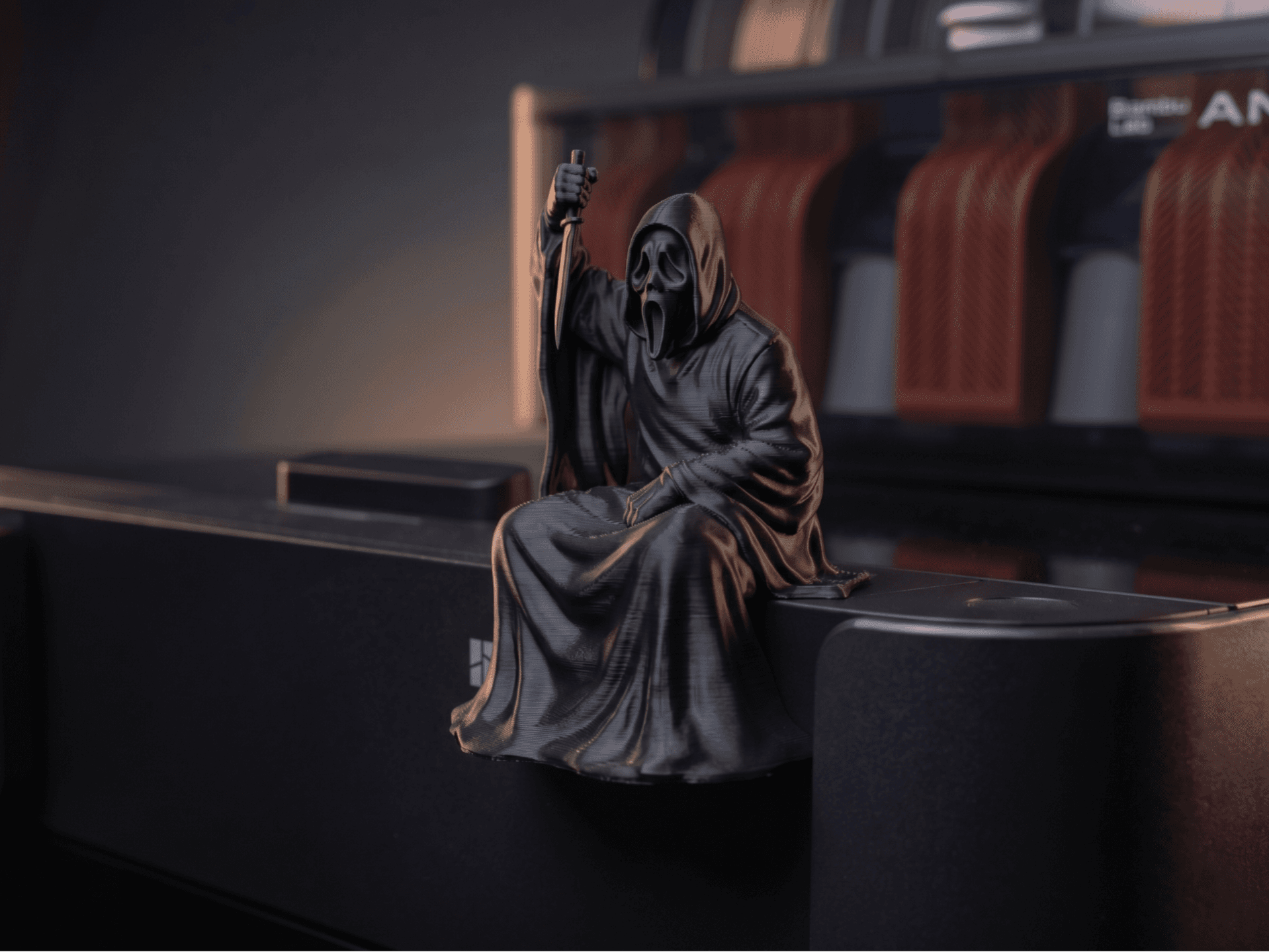 Sitter Scream Ghostface - Monitor Topper