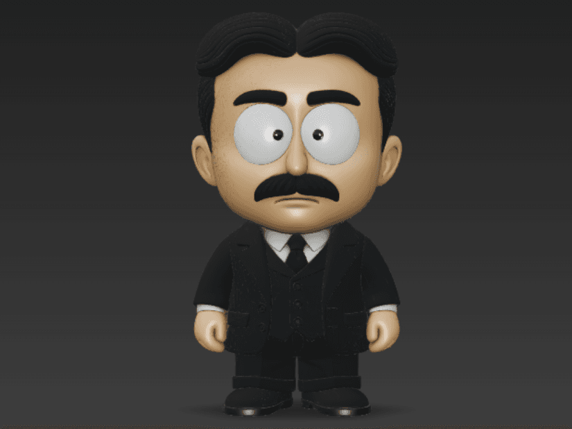 Tesla and Einstein in South Park