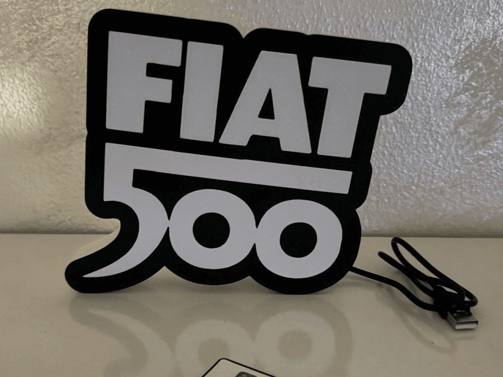 lampada rgb fiat 500