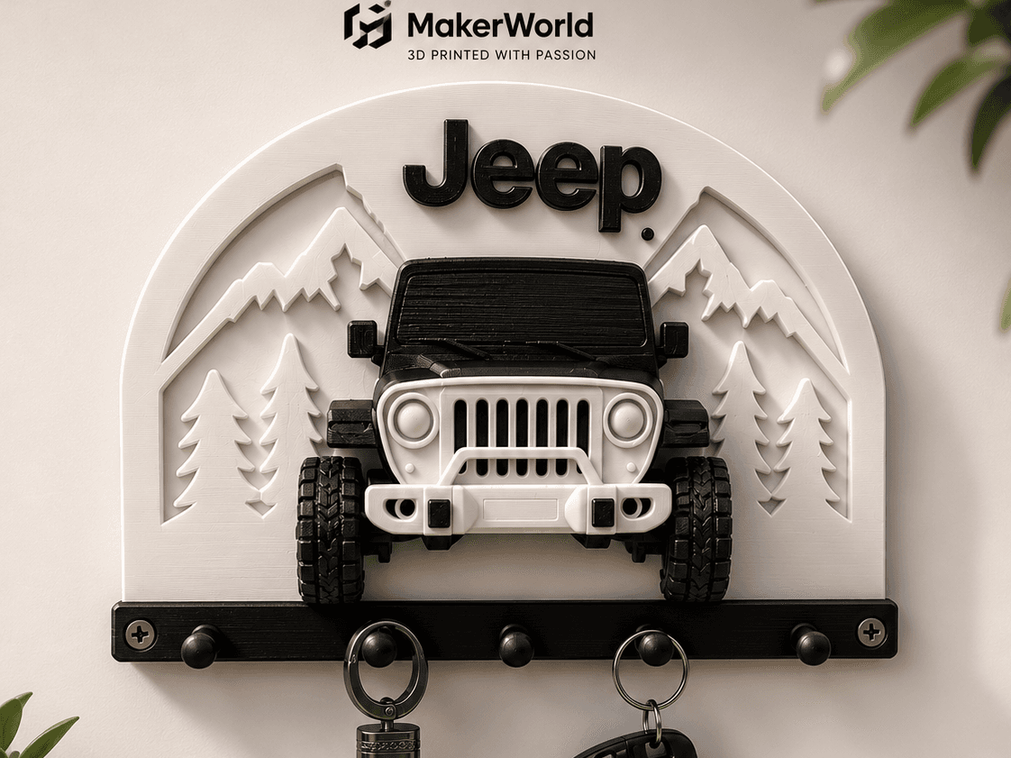 Jeep keys hanger