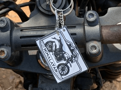 Royal Enfield Himalayan Keychain
