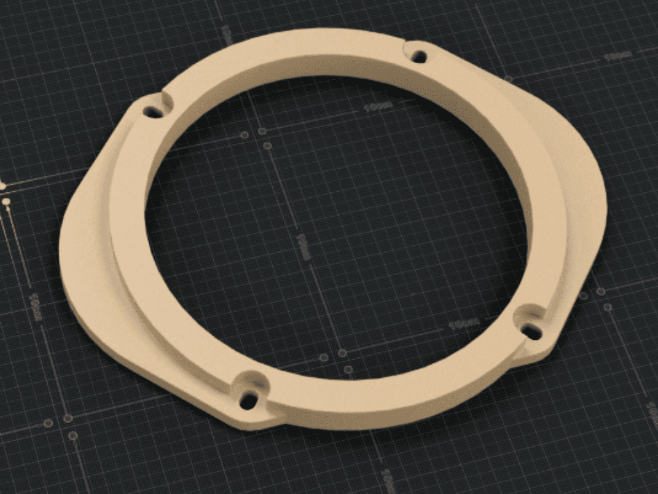 Ford universal 5x7 to 6.5 Speaker adapter