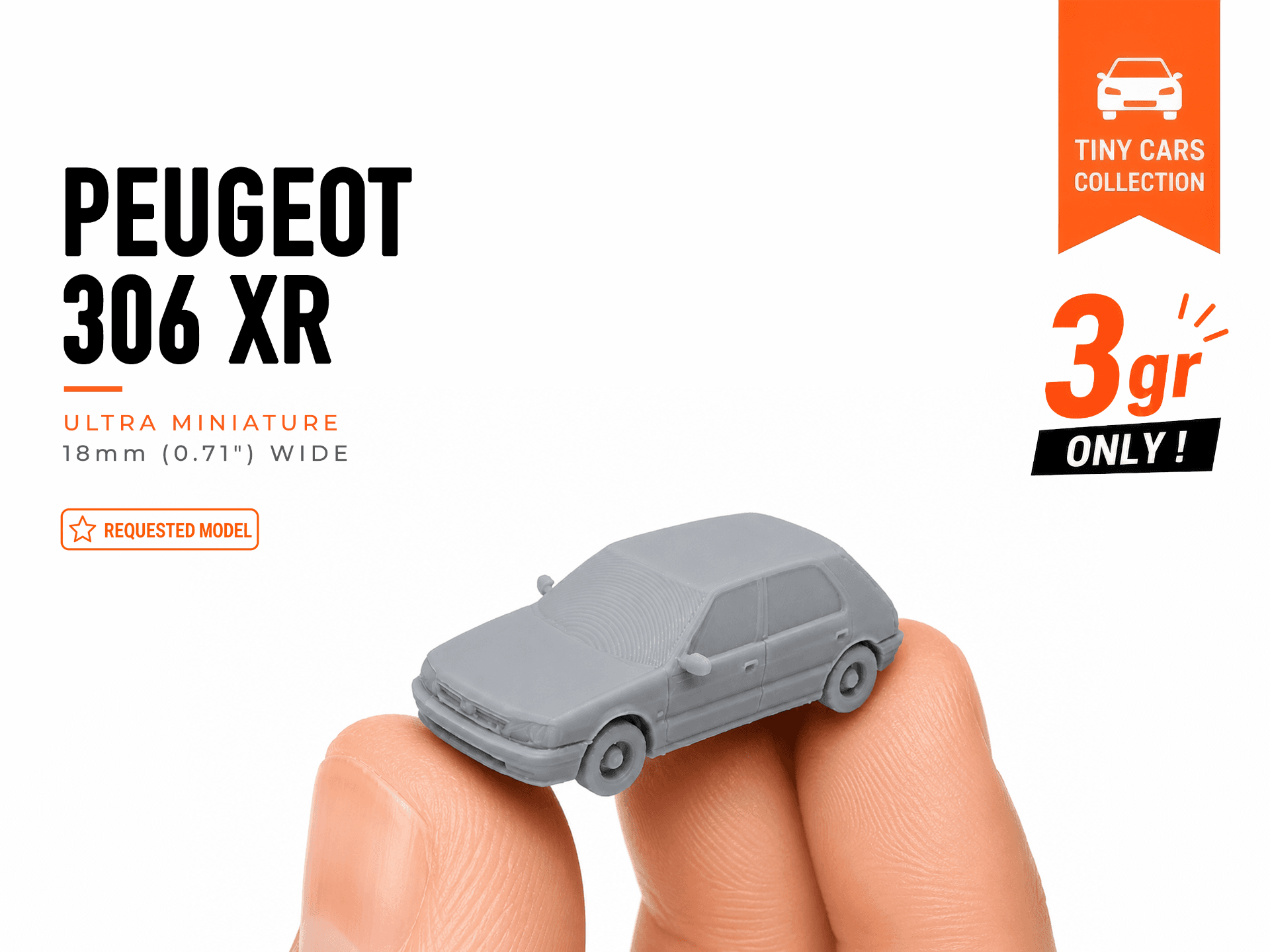 Tiny Peugeot 306 XR - Mini Cars Series