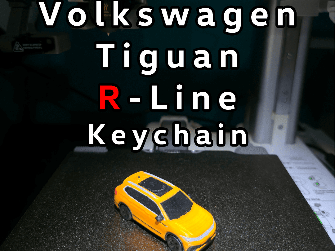Volkswagen Tiguan R-Line Keychain (PIP WW)