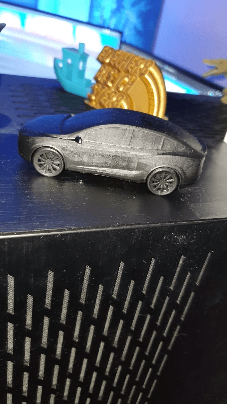 Tesla Model X Scale Model