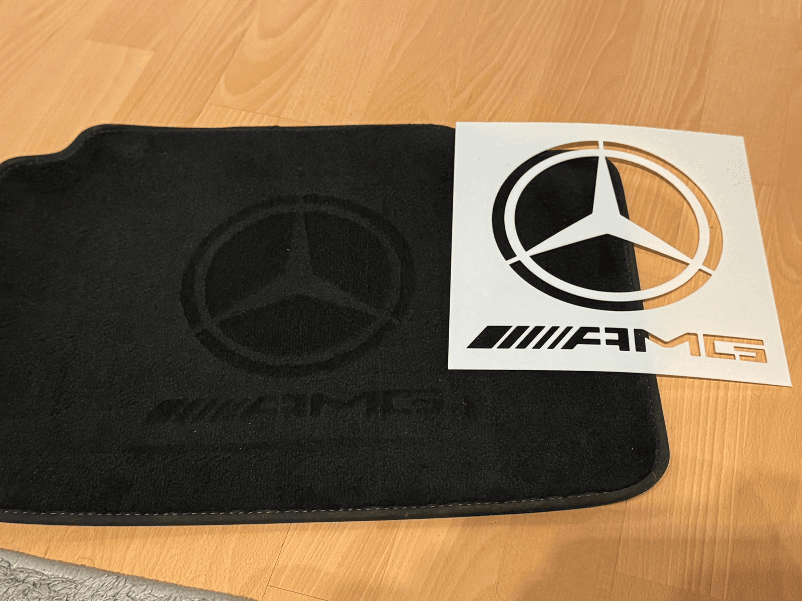 Mercedes Benz Schablone - Detailing