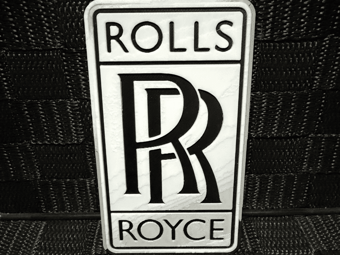 Rolls Royce Logo - Hueforge