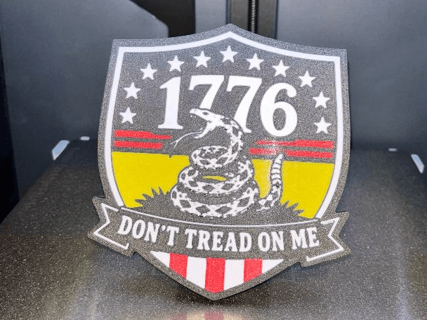 Don't Tread On Me Hitch cover