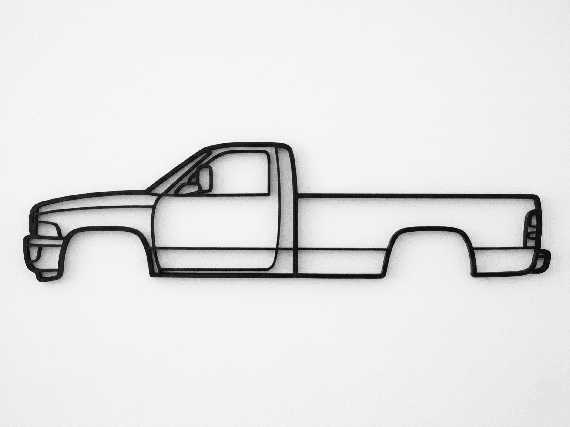 Dodge Ram Cummins 2nd Gen Regular Cab Wall Art
