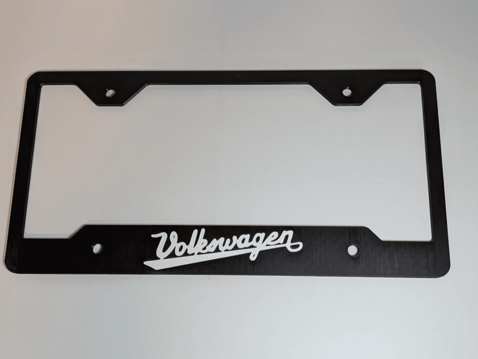 Retro Volkswagen License Plate Frame Cover Holder
