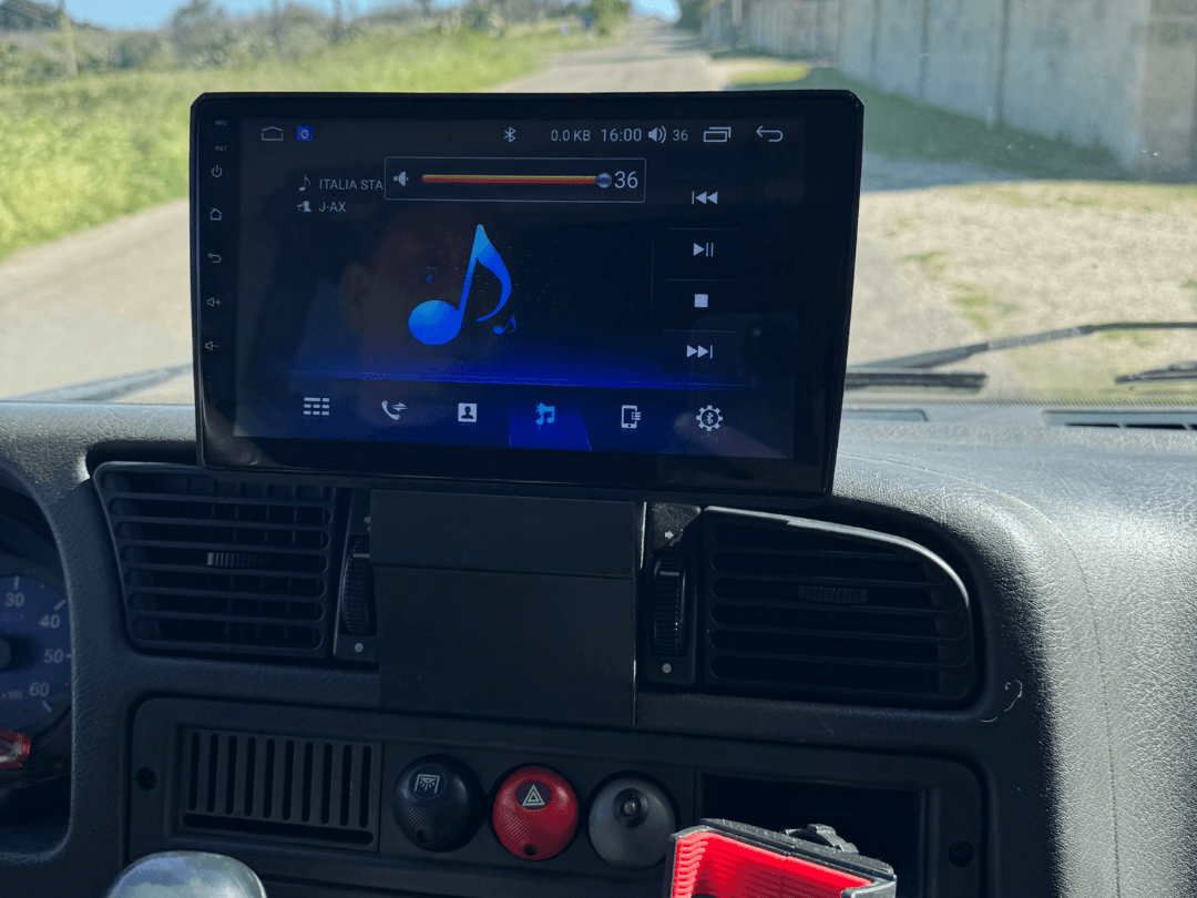 Adaptador de pantalla BMW a furgon FIAT 