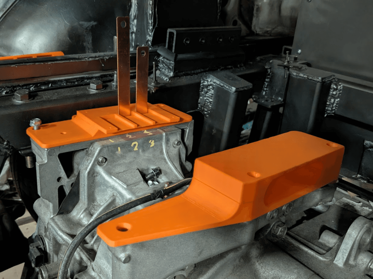 Nissan Leaf EM53 Bus Bar 90 degree angle cover v1