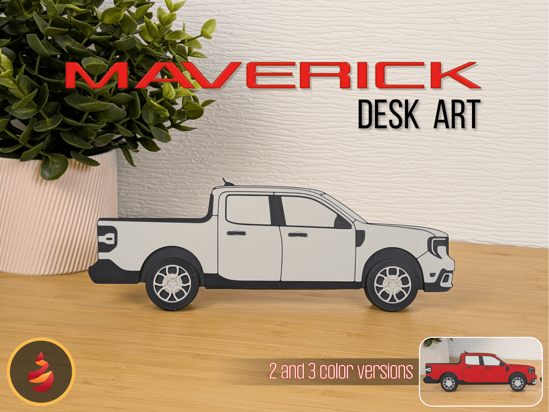 Maverick Desk Art