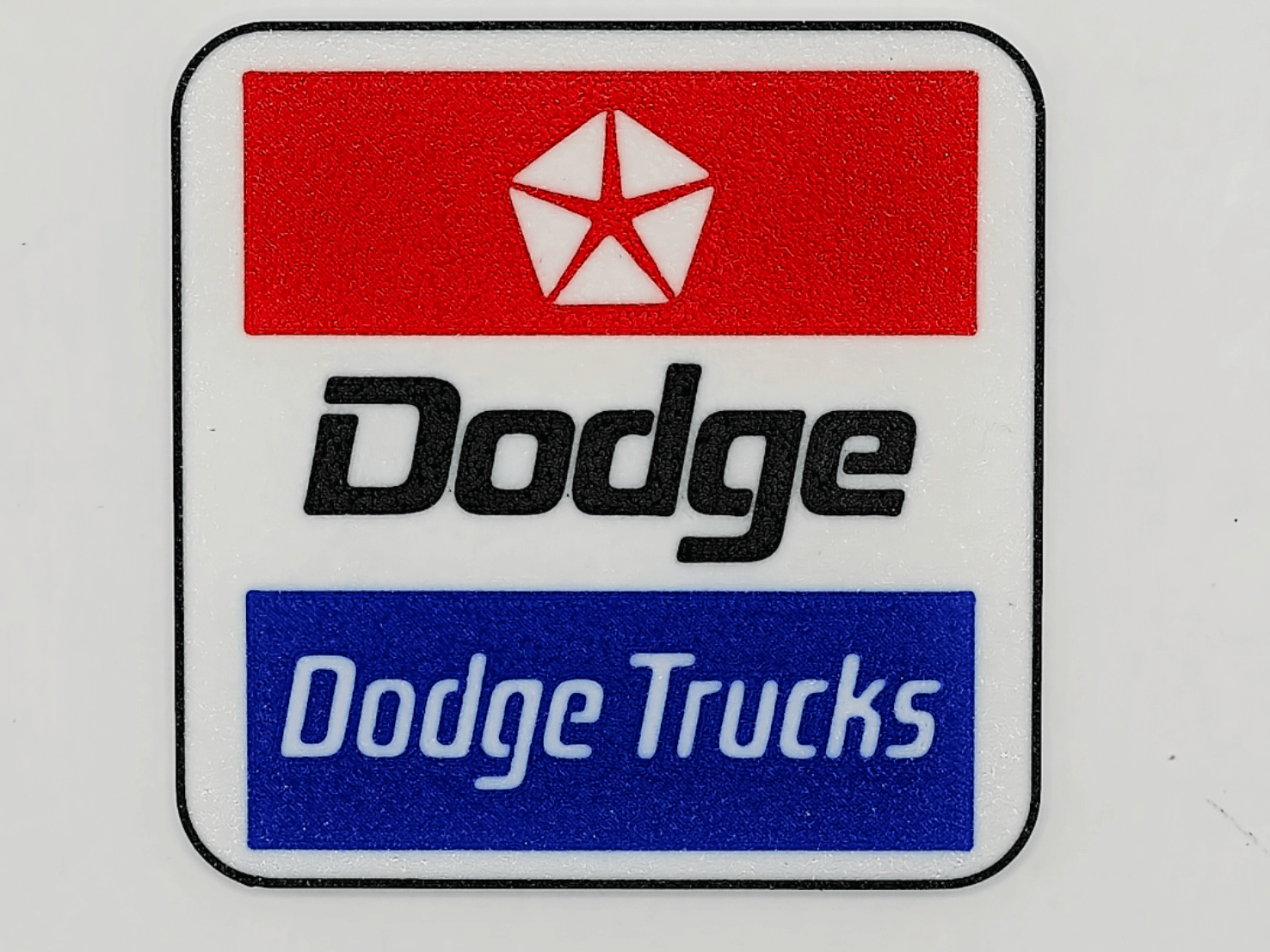 Dodge Trucks Sign Coasters
