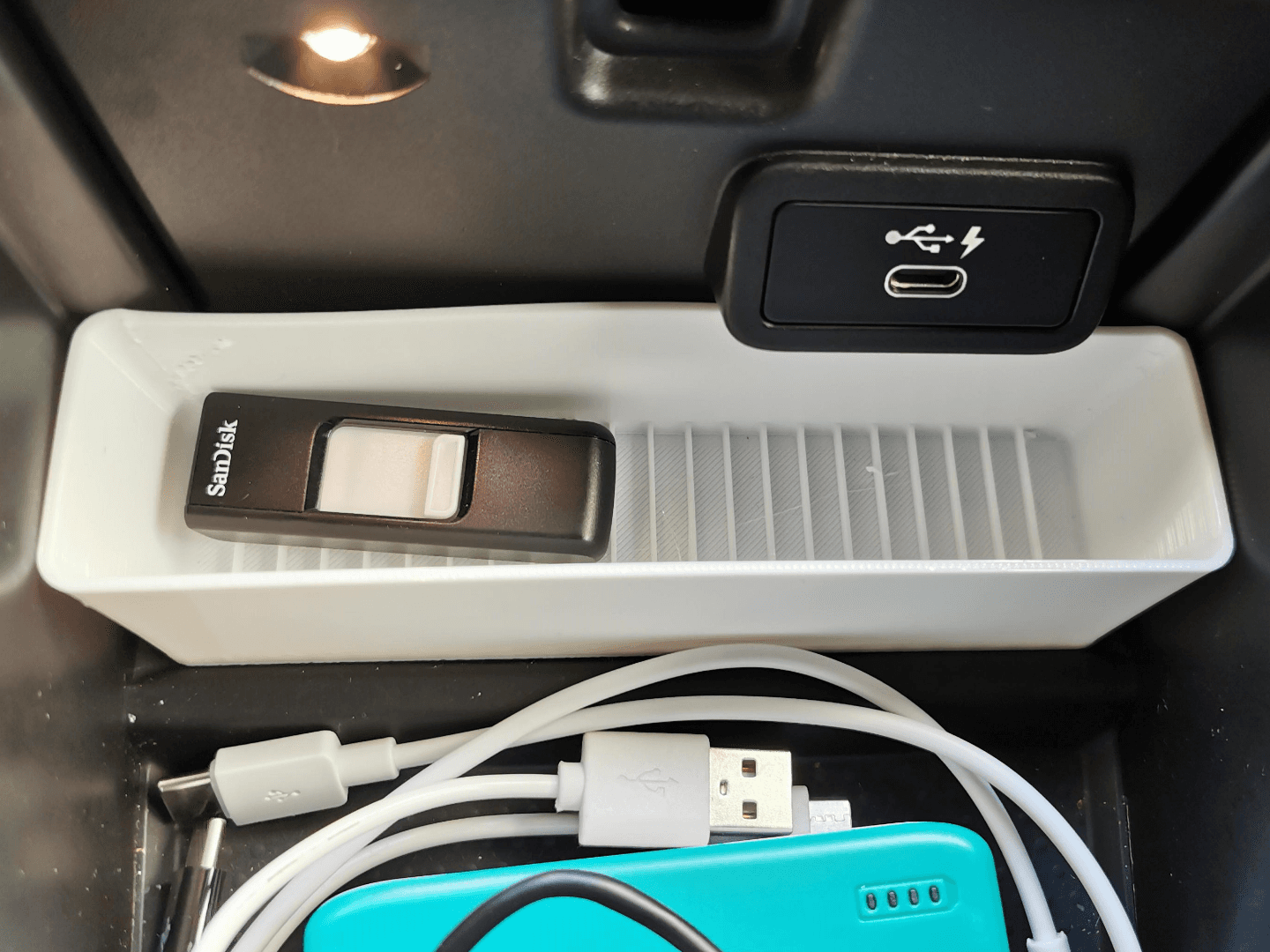 Contenitore portaoggetti per BMW serie 3 G20 G21