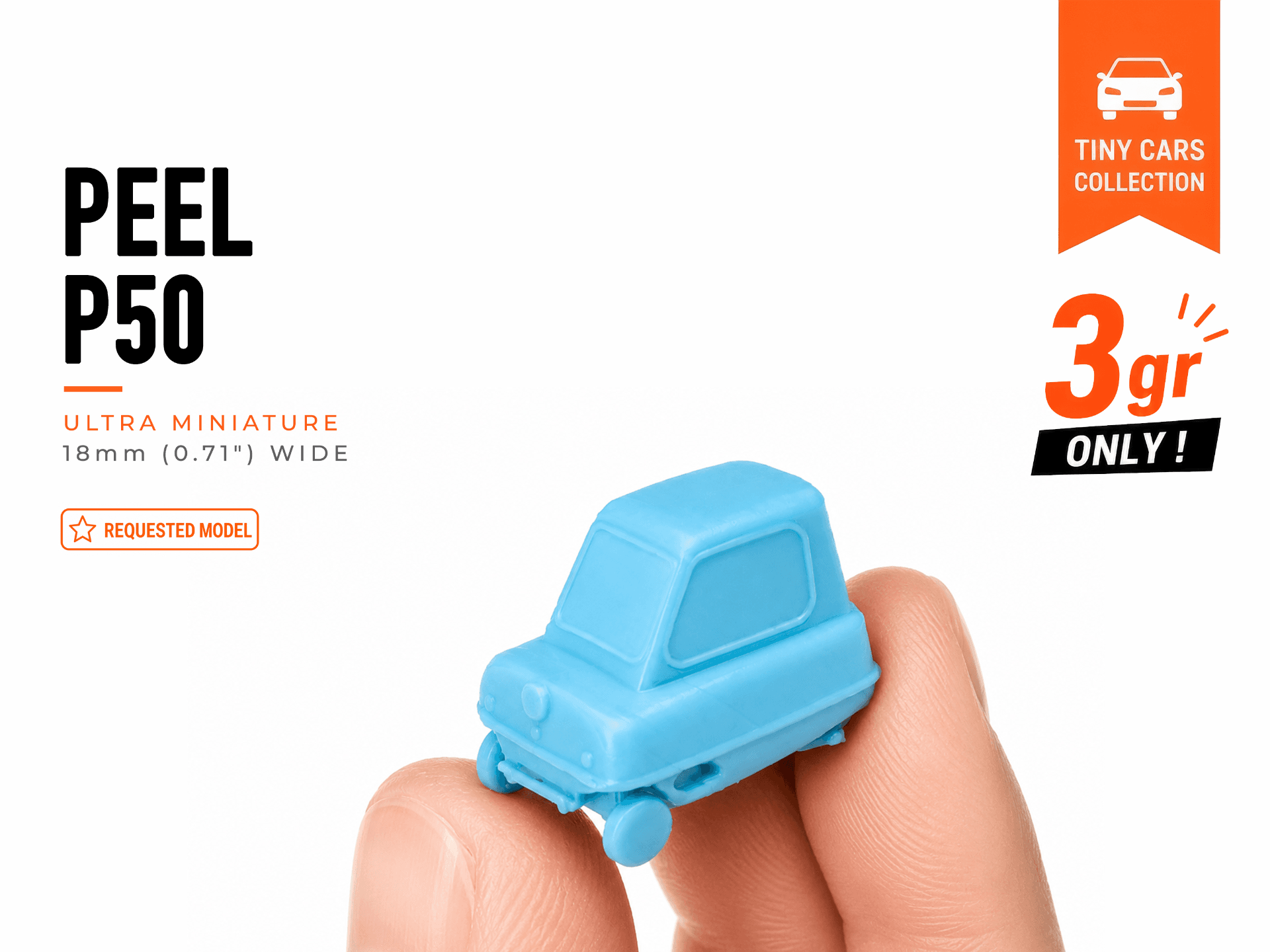 Tiny Peel P50 - Mini Cars Series