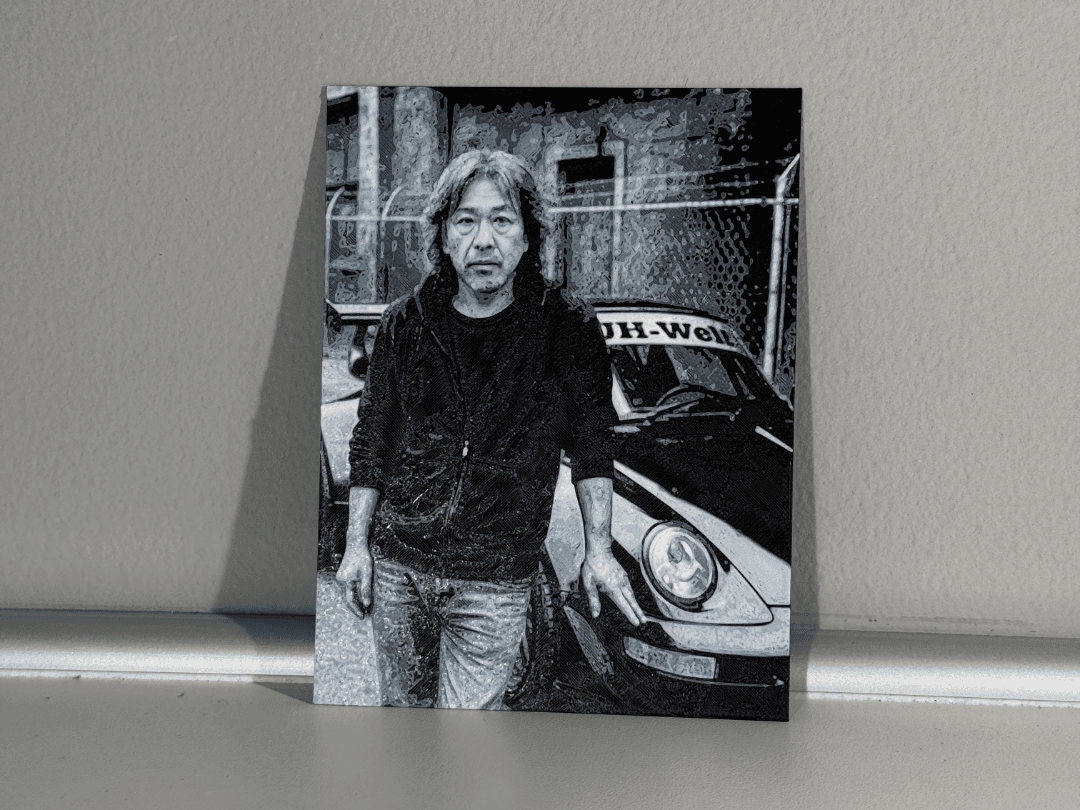 3D photo of Akira Nakai - RWB