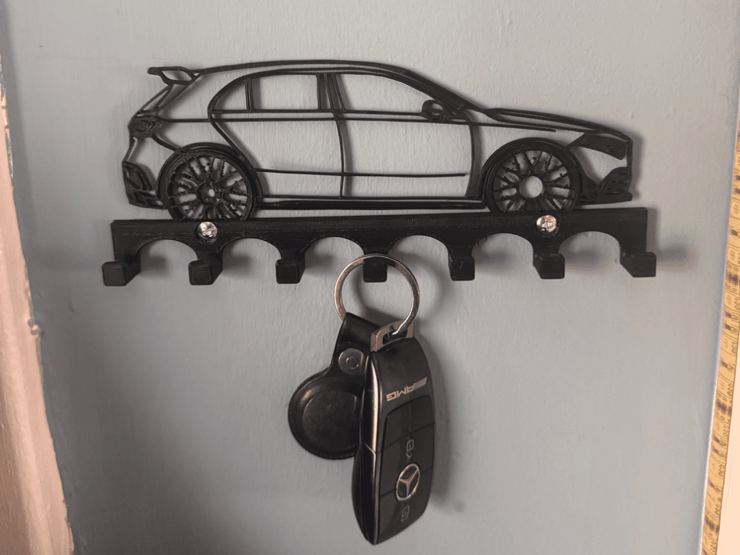 Mercedes a class W177AMG A35 Silhouette key holder