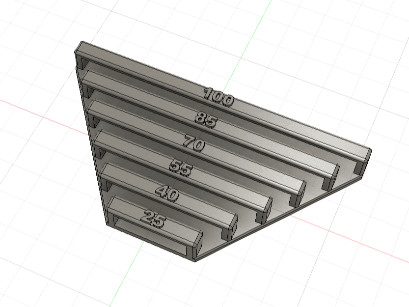 Test de puentes 3D