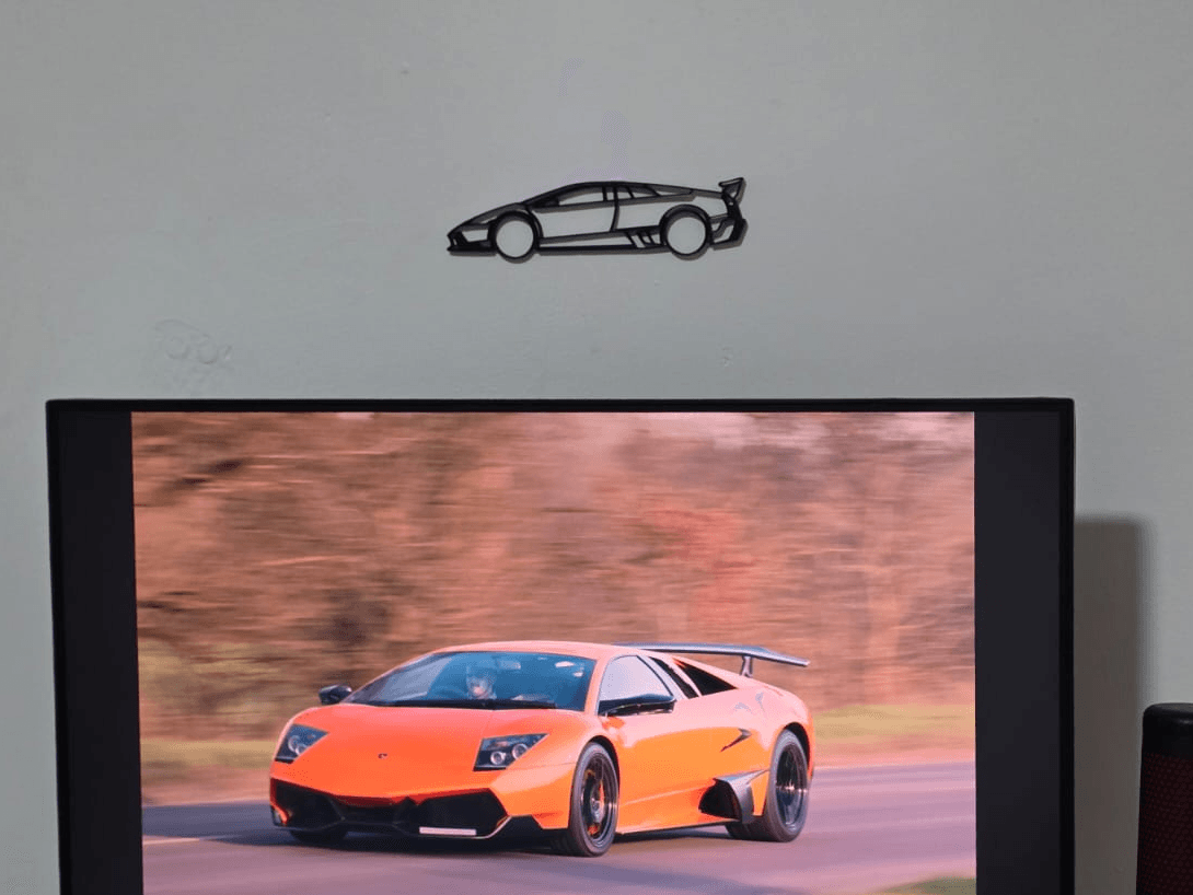 Lamborghini Murciélago Silhouette Wall Decor