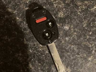 Three button Honda Key Fob Housing Replacement