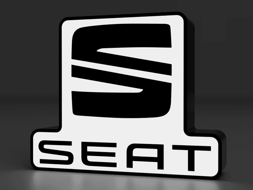 SEAT Logo LED LightBox 