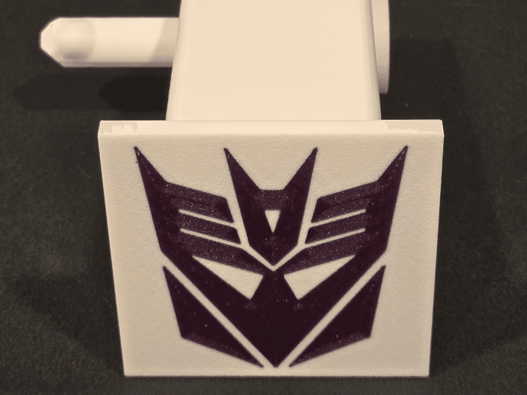 Decepticon 2" hitch cover