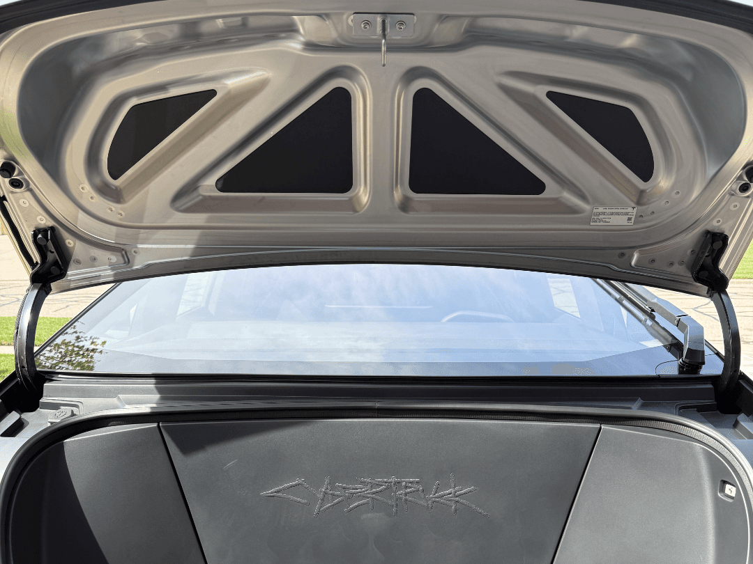 Cybertruck Under-Frunk Clean-Up Panels