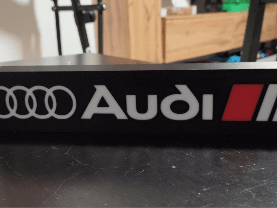 Audi Leuchtbox