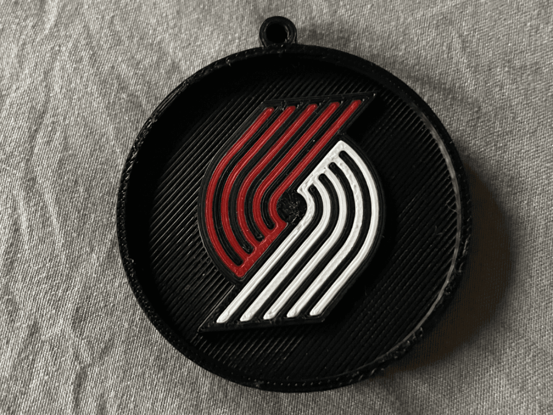 Trail Blazers keychain