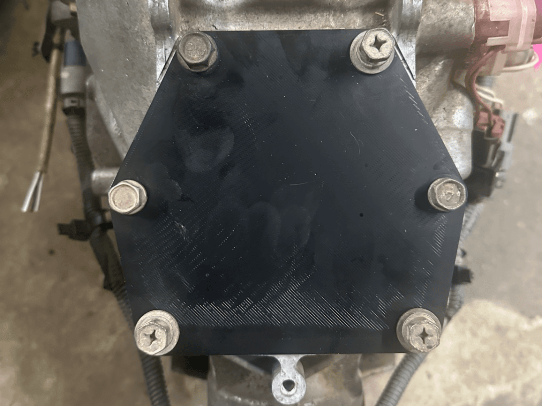 Nissan FS6R31A Transmission Shifter Cover Plate