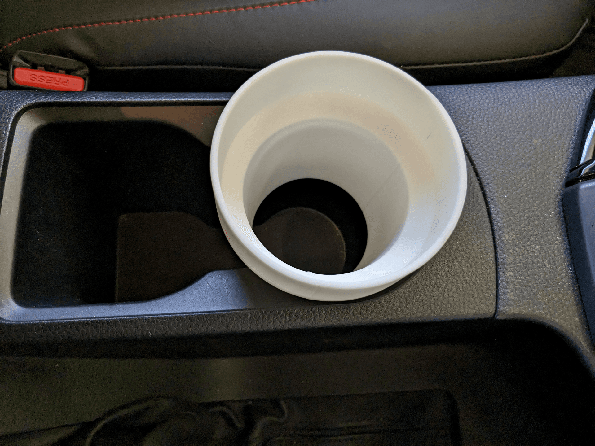 Frank Green cup holder expander Isuzu Dmax centre consol suit 3.25" diameter cupholder
