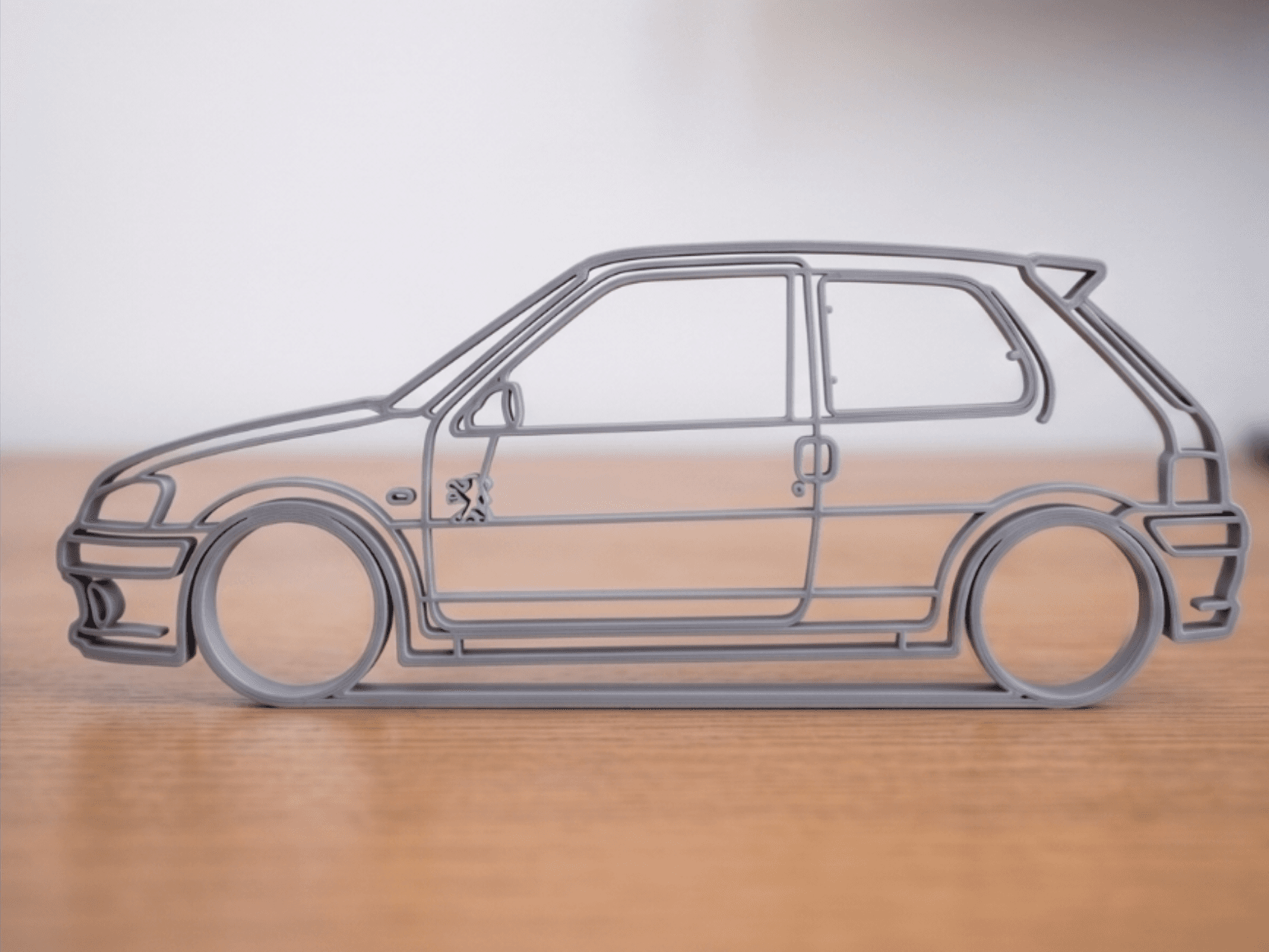 Peugeot 106 Rallye S2 Art Silhouette  