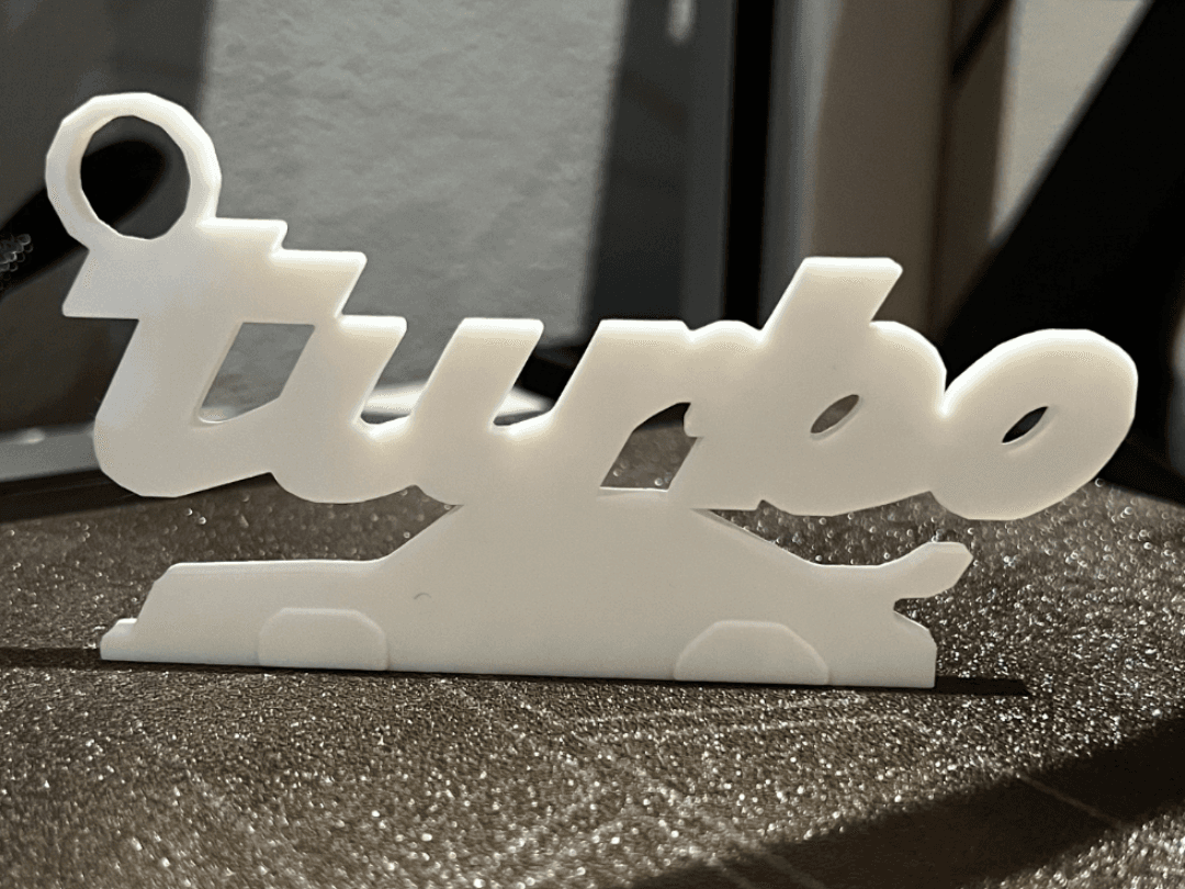 Porsche 930 Turbo Keychain