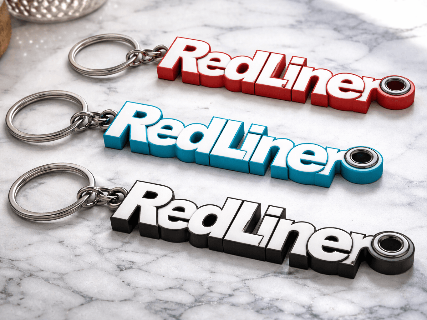 Red Liner Keychain