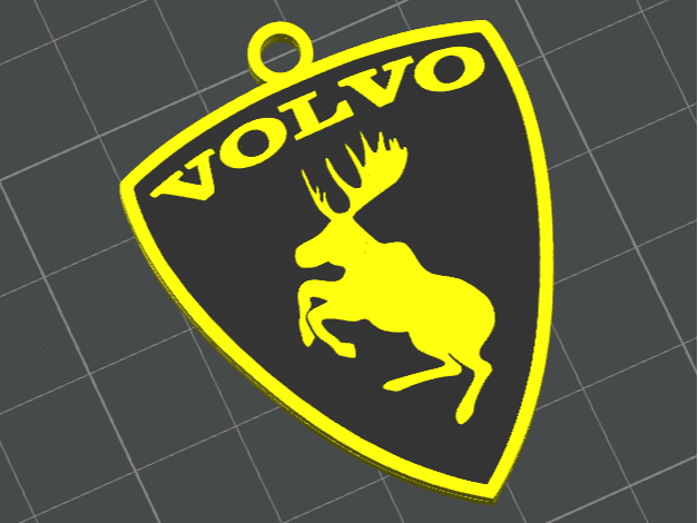 Volvo keychain