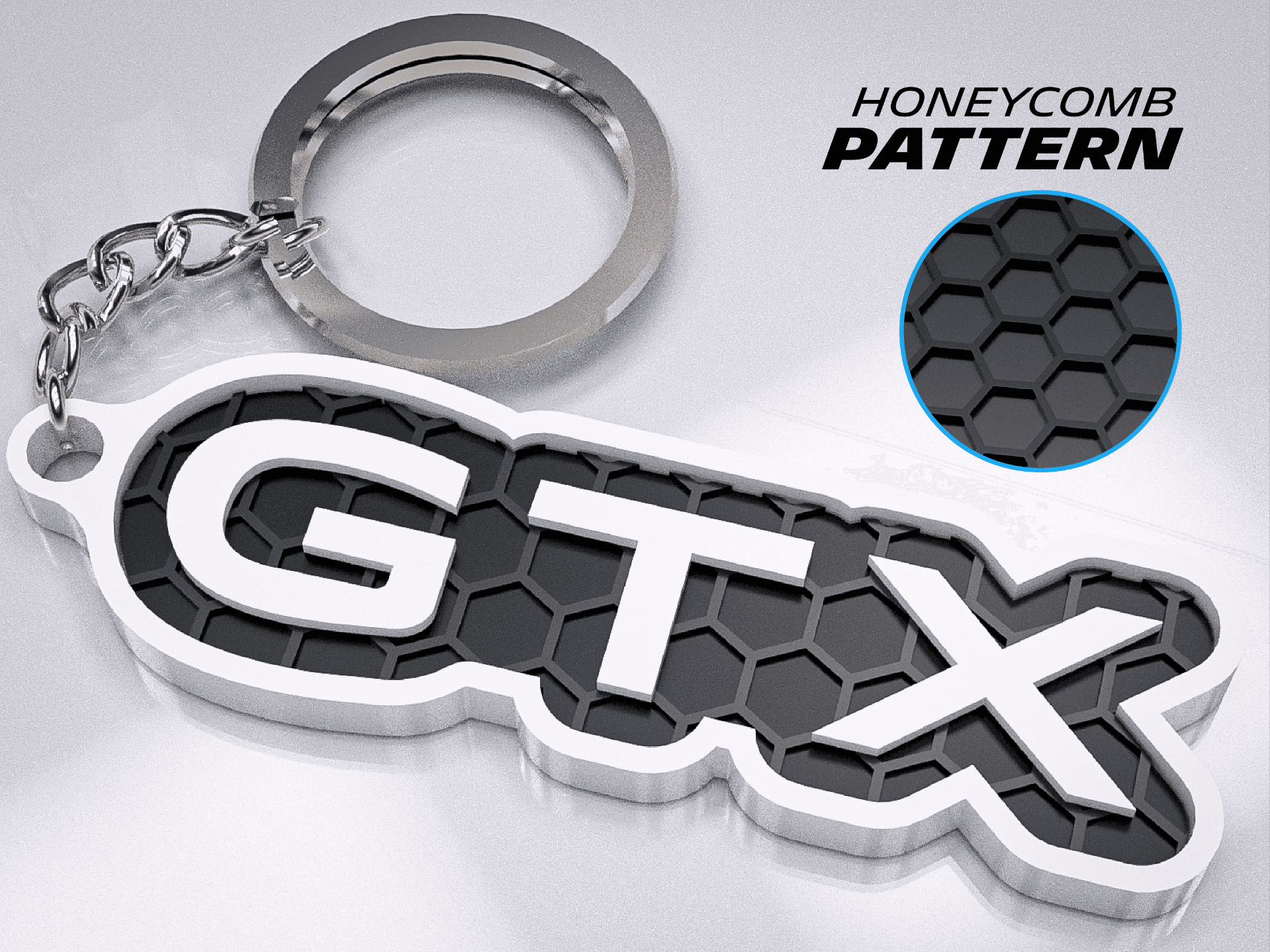 Volkswagen GTX Keychain