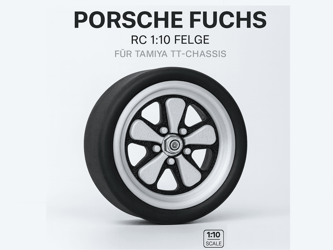 Tamiya RC 1:10 Porsche Fuchs Felge
