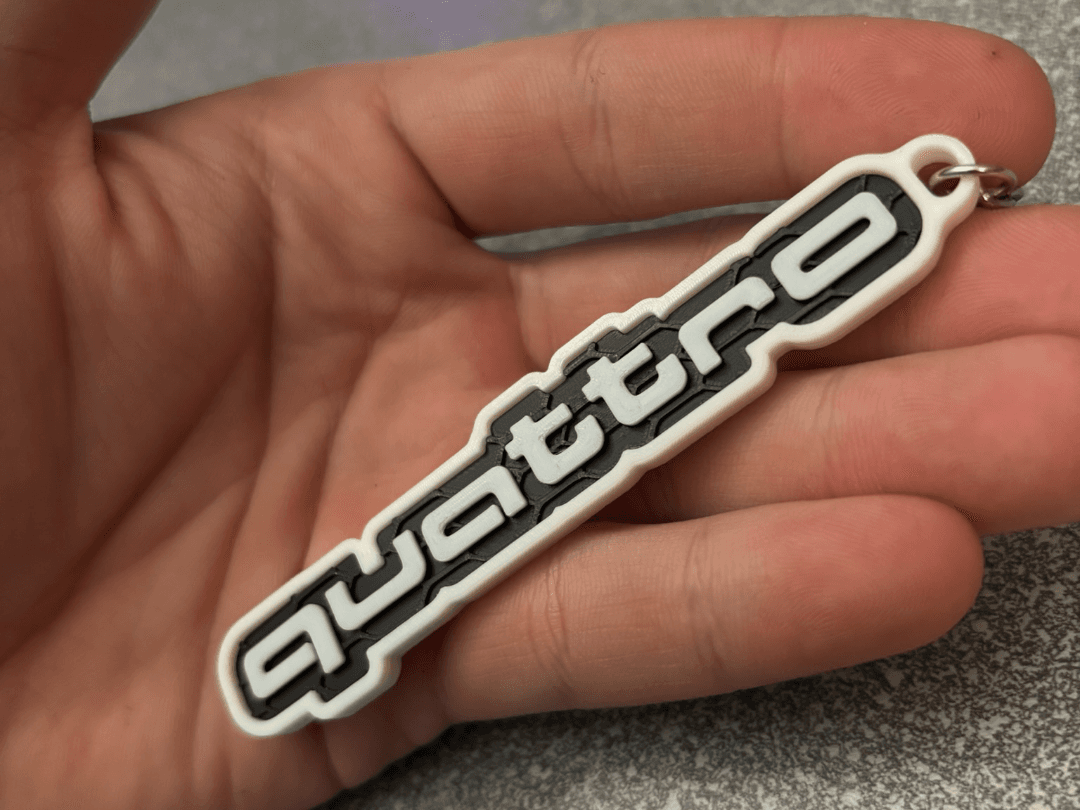 Audi QUATTRO Keychain
