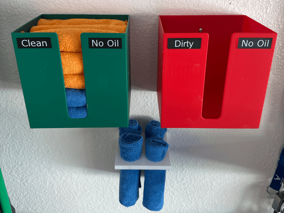 Light Duty Microfiber Cloth Holder