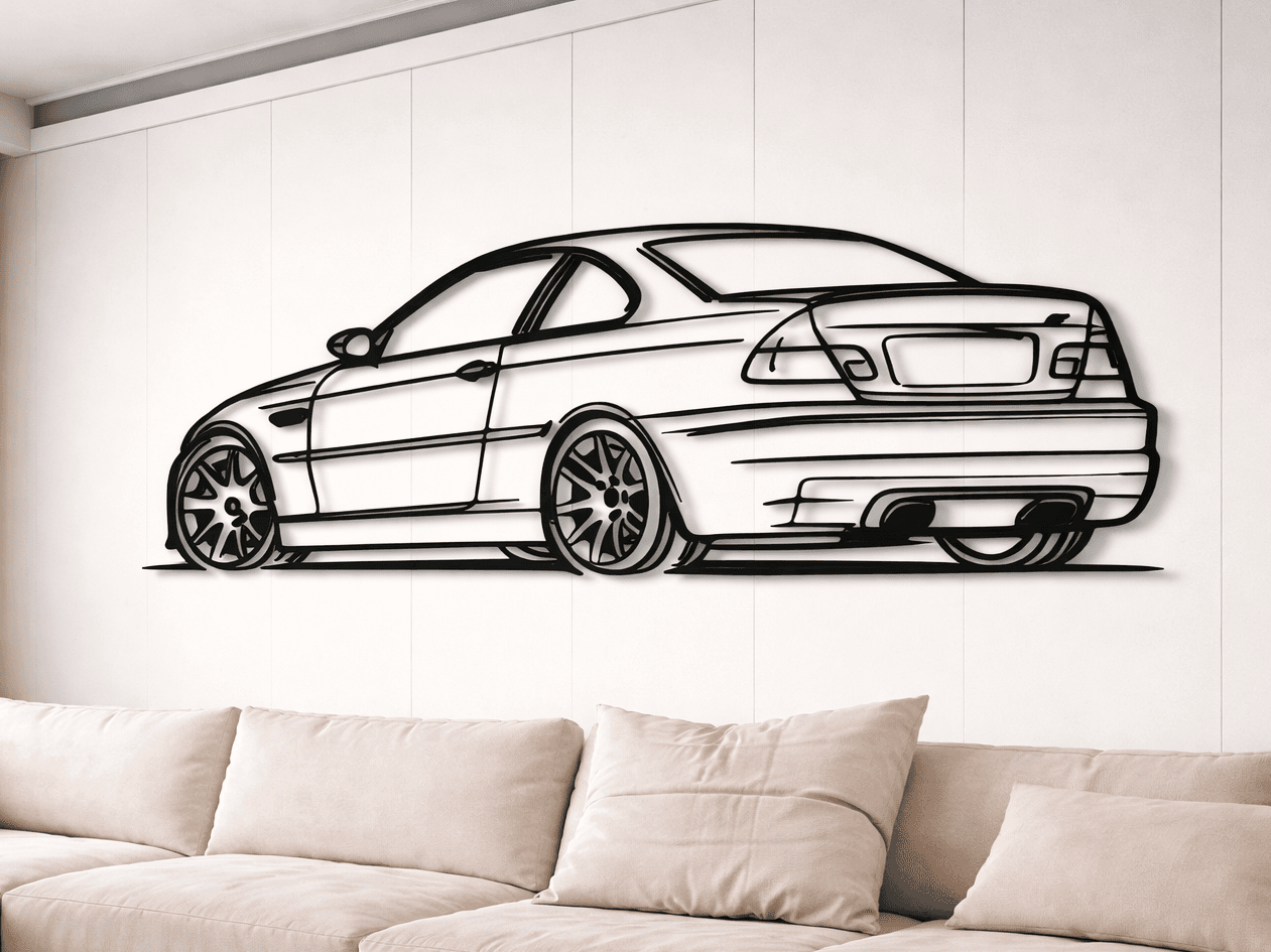 Wall Art - Car Line Art Decor