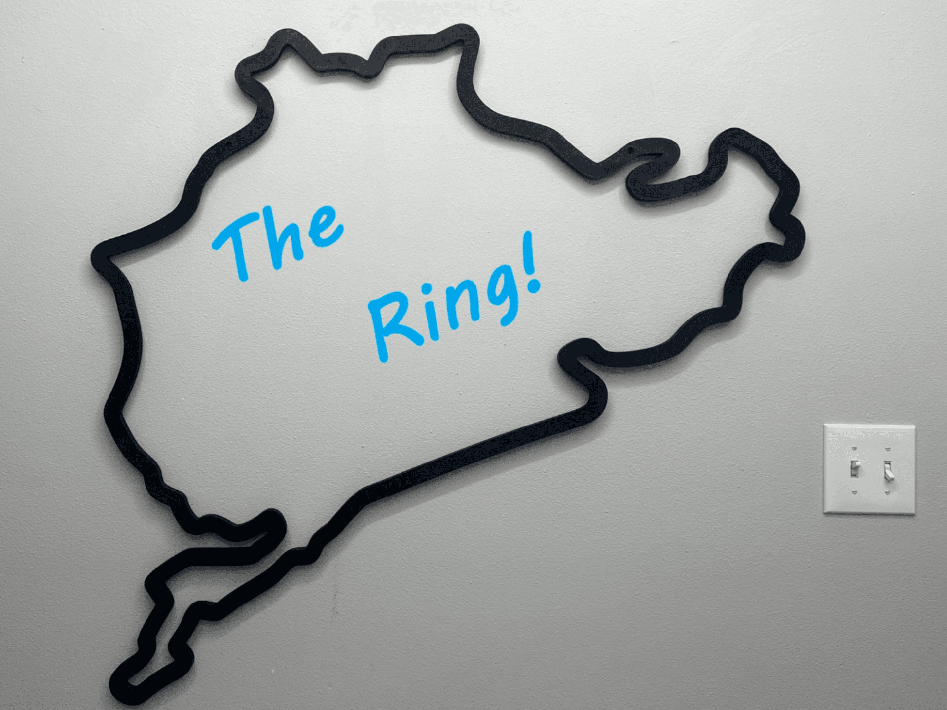 Nurburgring Racetrack Wall Art #1