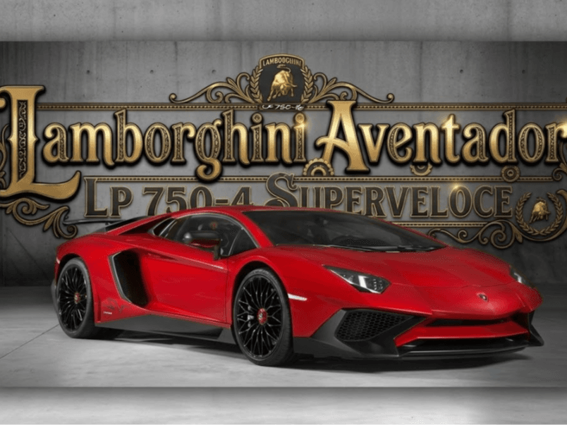 Lamborghini Aventador LP 750-4 Superveloce