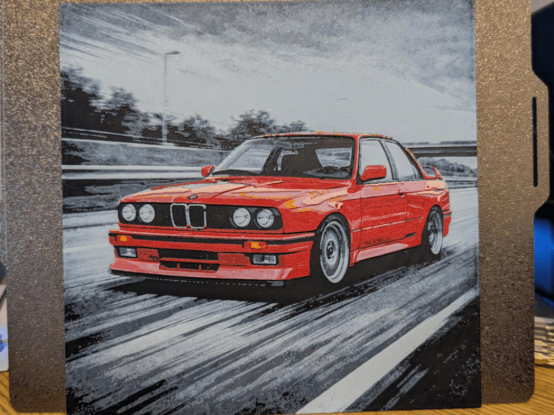 BMW E30 M3 - Hueforge