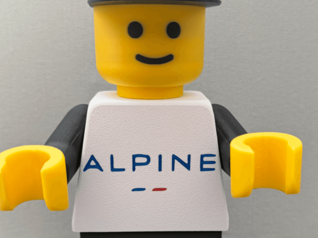 Renault Alpine Brickman 20cm Figur