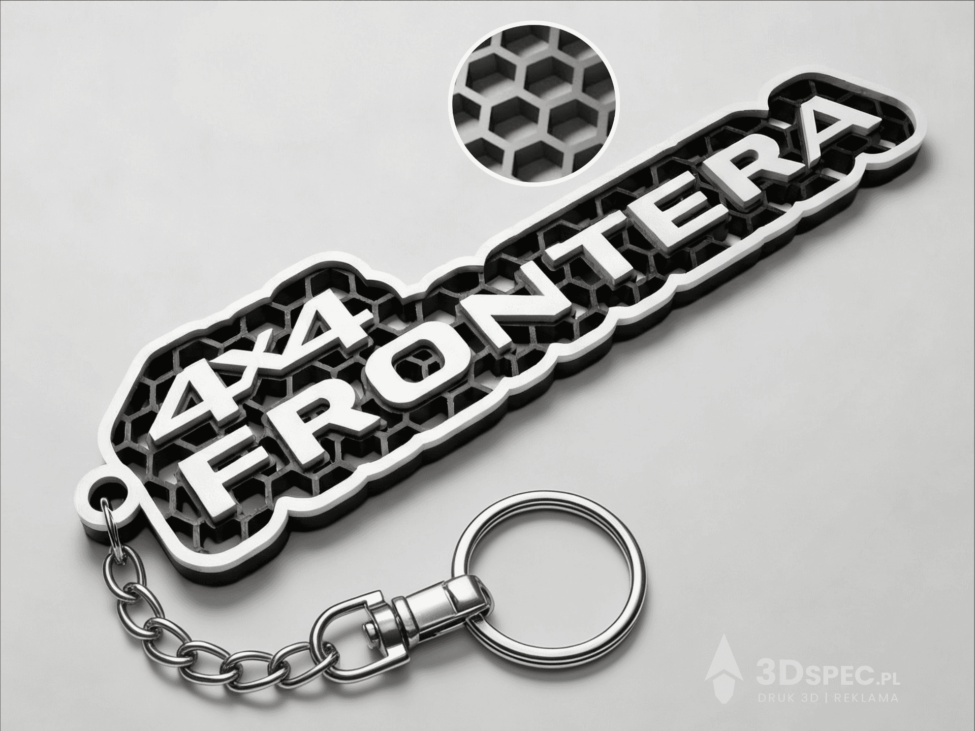 Frontera logo keychain