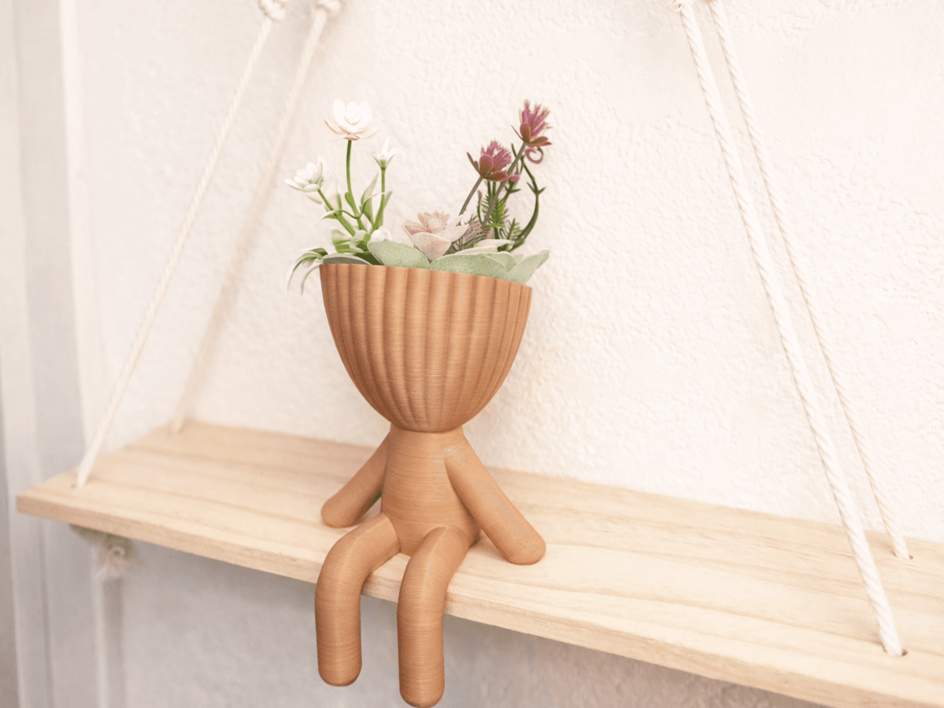 Seated Zen Planter