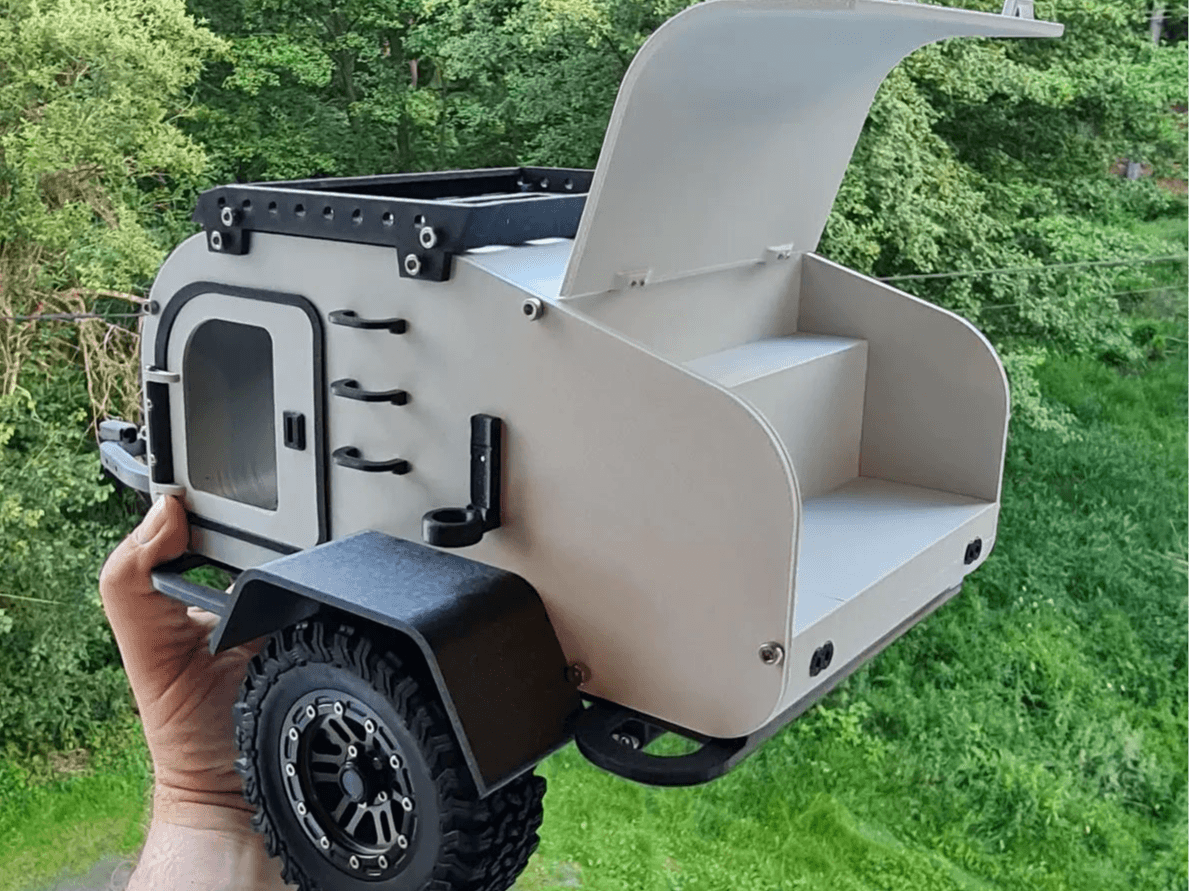 NBC.3 - 1:10 Scale offroad camper for crawlers