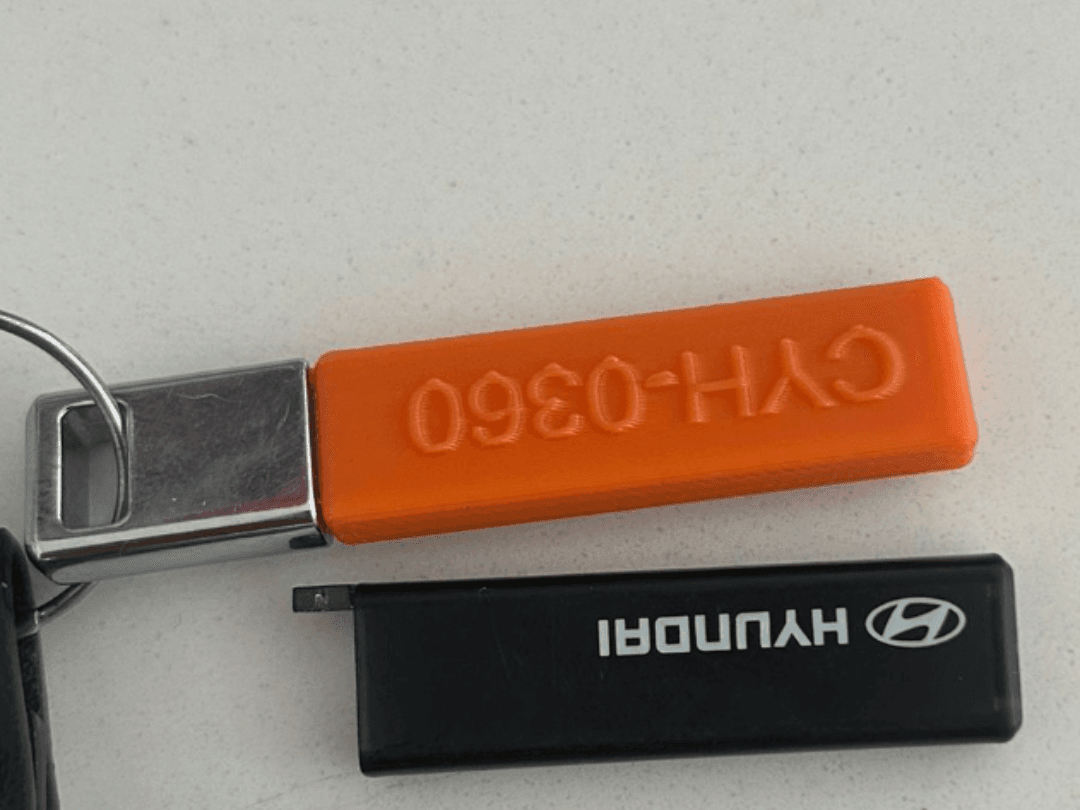 Hyundai emergency key blade protection