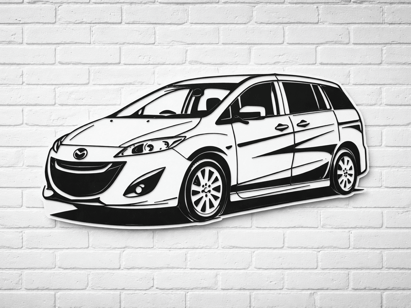 Mazda 5 CW- wall art
